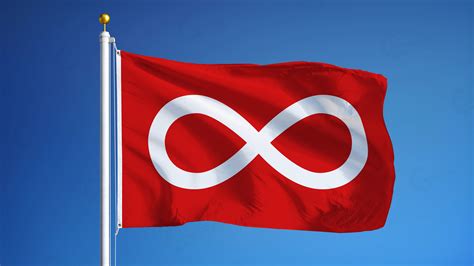 Red Metis Flag – Canadiana Flag