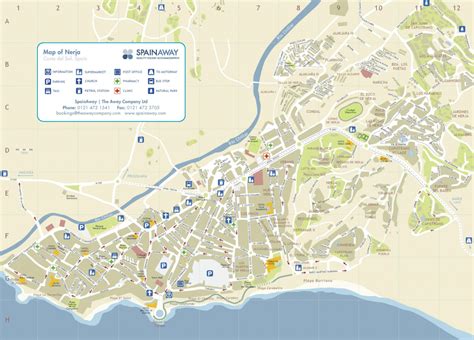 Granada Map - Tourist Attractions | Southern Spain In 2019 | Tourist ...