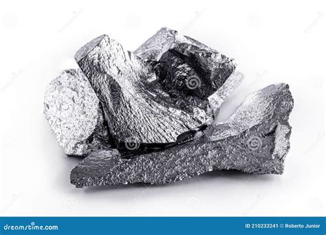 Silicon Ore, Chemical Element Used in the Electronics Industry Stock ...