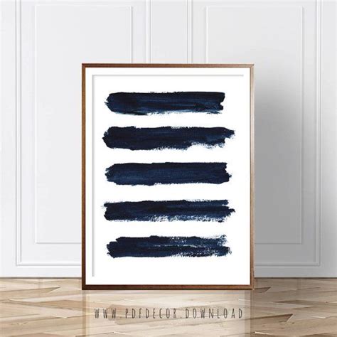 Indigo Blue Wall Art Indigo Art Printable Blue Abstract Art | Etsy Blue ...