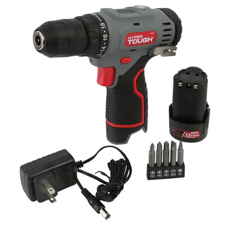 Hyper Tough 12V Max* 3/8-in Lithium-Ion Cordless Ratchet With Battery Charger, Model 98804 ...