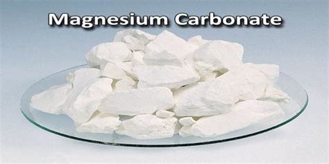 Magnesium Carbonate - Assignment Point