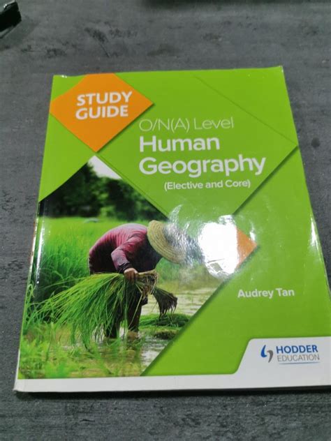 Human Geography Textbook, Hobbies & Toys, Books & Magazines, Textbooks on Carousell