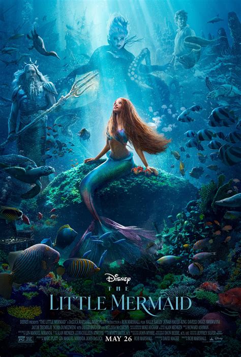 The Little Mermaid 2023 Movie Poster Quality Glossy Print - Etsy Australia