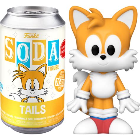 Sonic the Hedgehog | Tails Vinyl SODA Figure in Collector Can by Funko ...