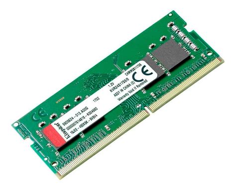 Memoria Ram Ddr4 8gb Laptop 2400mhz Kingston Kvr24s17s8/8 - $ 999.00 en Mercado Libre