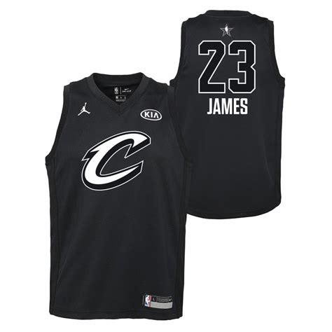 All Star Swingman Jersey Black Cavaliers James Lebron Nba Nike ...