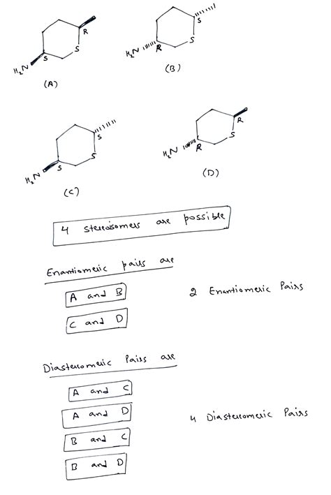 [Solved] Draw all possible stereoisomers for the following molecule.... | Course Hero