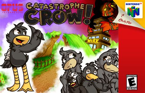 Crow64 Fan Boxart by ClassicReview on DeviantArt