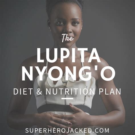 Lupita Nyong'o Workout and Diet: Train for Black Panter, Us and More! | Workout diet plan ...