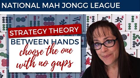 National Mah Jongg League Strategy Theory 20200714 - YouTube