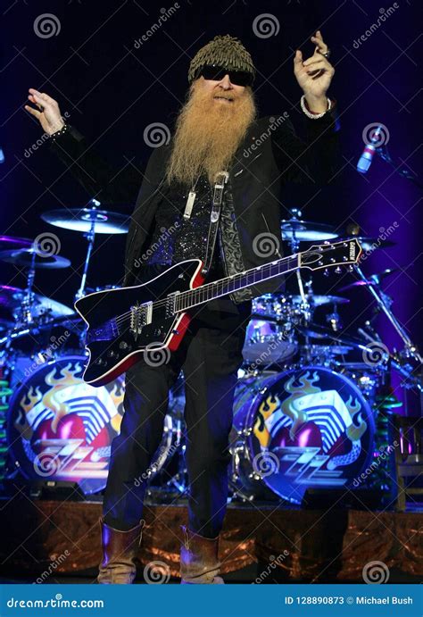 ZZ Top Performs in Concert editorial stock photo. Image of music - 128890873