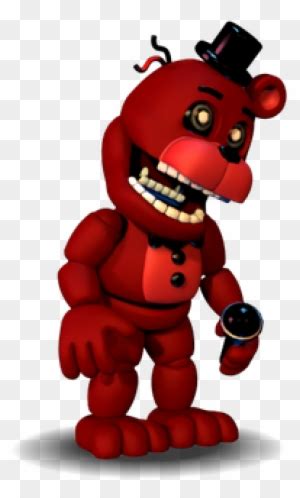 Red Bear By Toxiclord-yt - Fnaf World Shadow Freddy - Free Transparent PNG Clipart Images Download