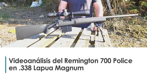 Remington 700 Police 338 LM - YouTube