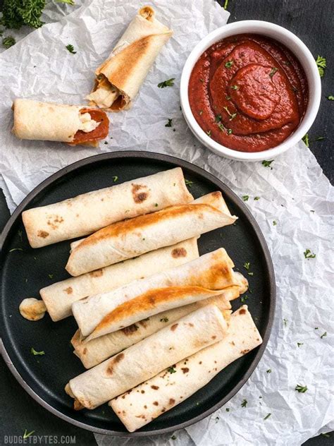 Pizza Roll Ups - An Easy Last Minute Appetizer - Budget Bytes