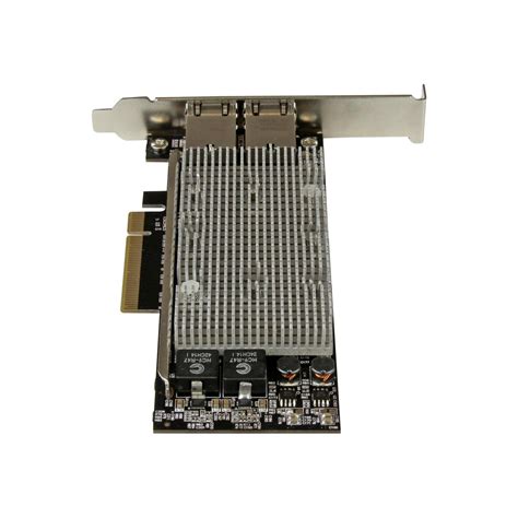 StarTech.com 2-Port 10Gb PCIe NIC with Native Link Aggregation - 10Gbase-t Ethernet Card - 100 ...