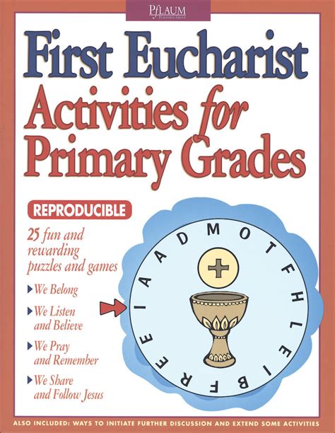 First Eucharist Activities for Primary Grades | ComCenter.com - Catholic