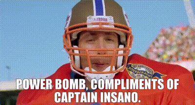 YARN | Power bomb, compliments of Captain Insano. | The Waterboy (1998 ...