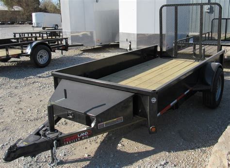 5x10 Single Axle Utility Trailer