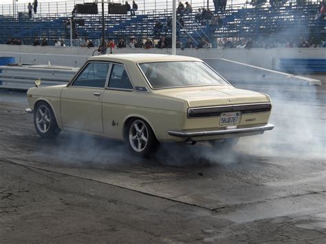 1971 Datsun 510 Bluebird SSS 1/4 mile trap speeds 0-60 - DragTimes.com