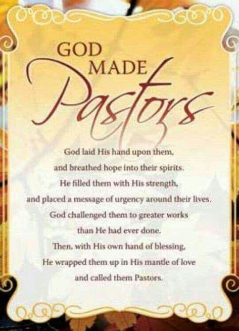 inspirational poems for pastor anniversary | Pastors appreciation ...