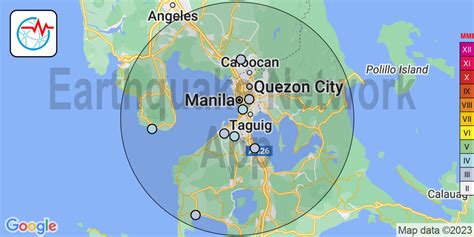 Earthquake at 2km from Parañaque, Pilipinas. June 15, 2023 – 02:26 UTC ...