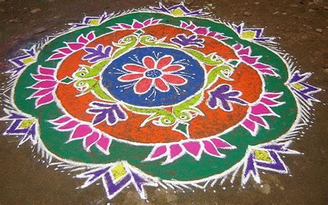 Special Pongal Kolam Designs - Indusladies.com