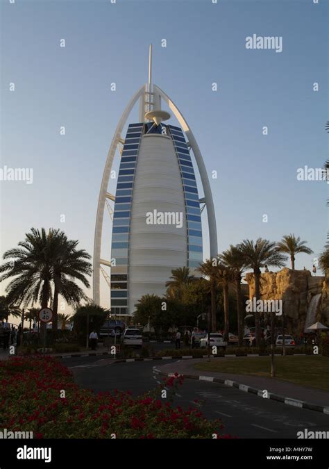 Dubai, Sevenstar-Hotel Burj al Arab Stock Photo - Alamy