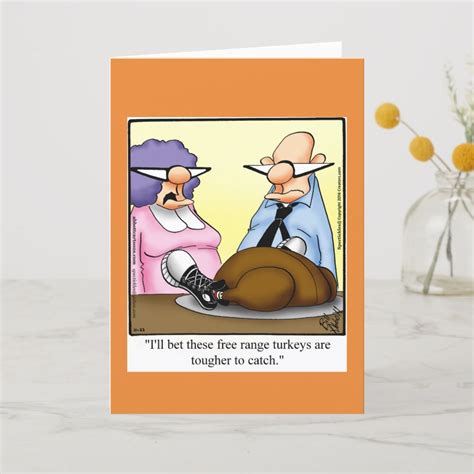 Funny Hapy Thanksgiving Day Card | Zazzle.com in 2021 | Funny ...