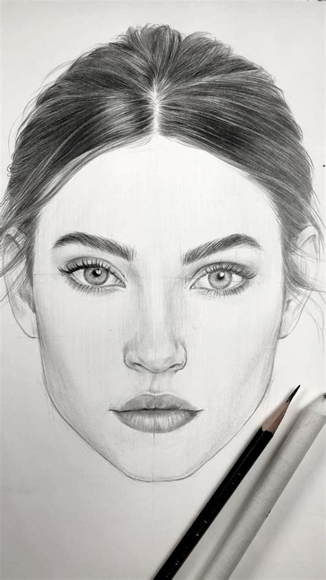 How To Draw Easy Realistic Face | Images and Photos finder