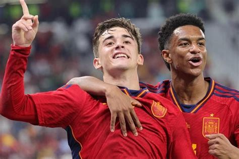 World Cup: Spain's Gavi becomes youngest scorer since Pele, Latest ...