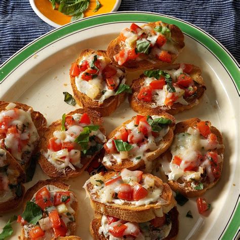 Bruschetta Melts Recipe | Taste of Home