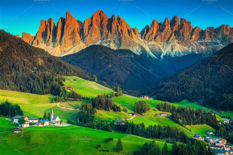 Beautiful spring landscape in Italy | High-Quality Nature Stock Photos ~ Creative Market