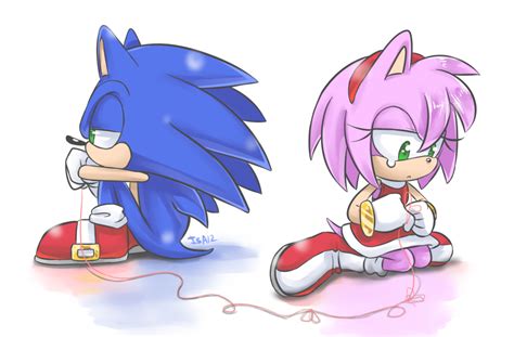 Sonic and Amy - Sonic and Amy Fan Art (28834482) - Fanpop