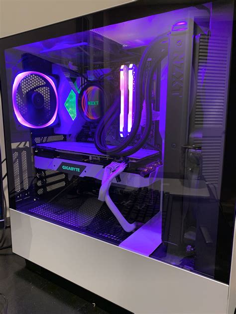 My white H500 build. : NZXT