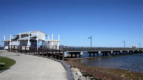 Feature on local history of Woody Point. The Woody Point jetty. Pic ...