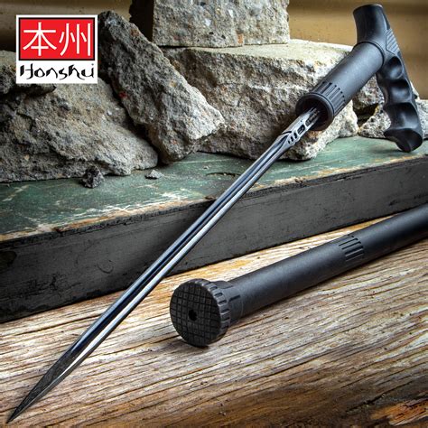 Honshu Sword Cane | BUDK.com - Knives & Swords At The Lowest Prices!