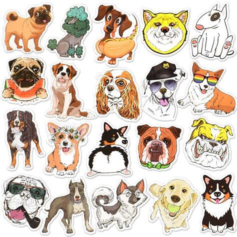 Những Mẩu Dán Xinh Xắn cute dog stickers Cho Thiết Bị Của Bạn