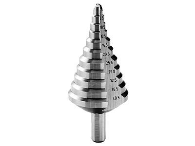 (678006) -Stepped Drill Bit (ISO sizes 6.5-40.5mm)