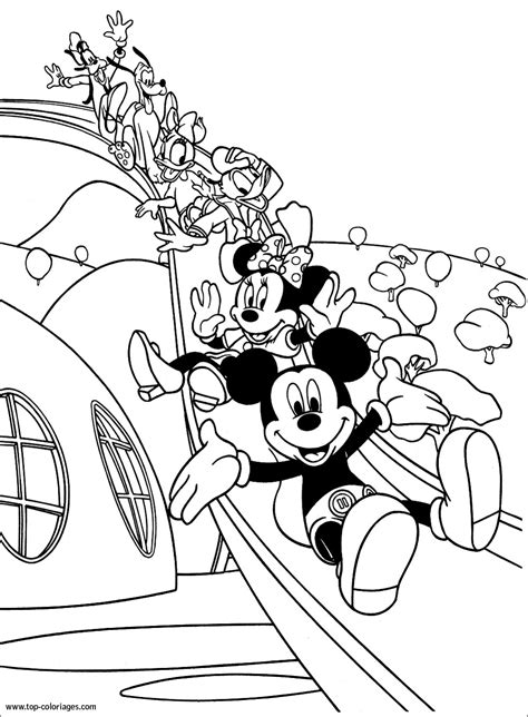 Coloriage Mickey et ses amis