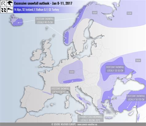 Excessive Snowfall Outlook across Europe - Jan 8-11, 2017 » Severe ...