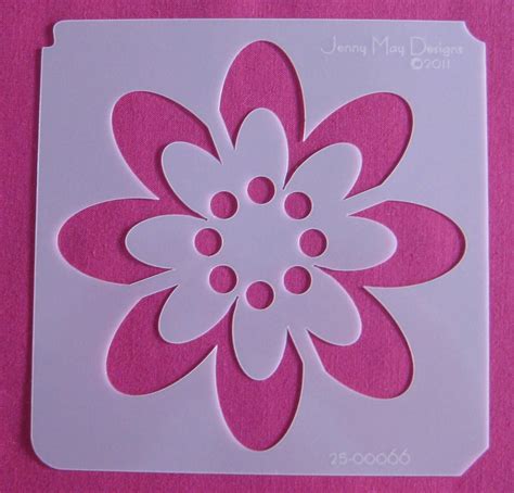 Flower Stencil Patterns – Catalog of Patterns | Dibujos de macetas, Manualidades, Flores de ...
