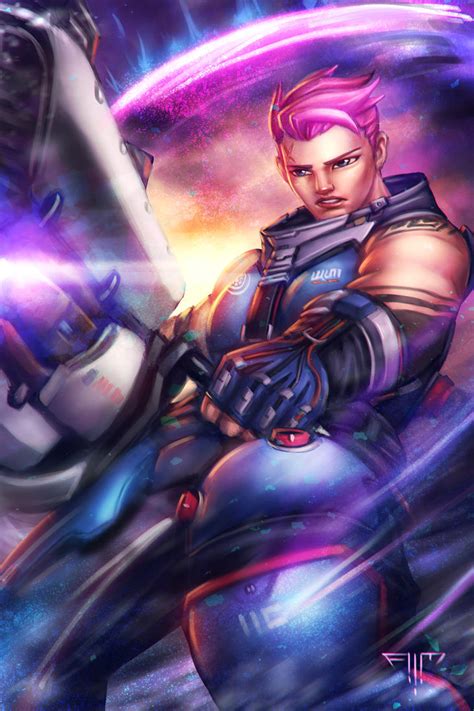 Overwatch - Zarya by AIM-art on DeviantArt