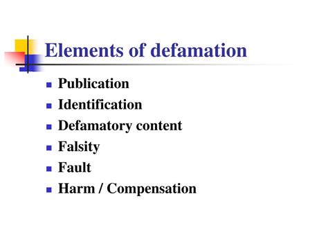 PPT - Com360: Defamation PowerPoint Presentation, free download - ID:2737257