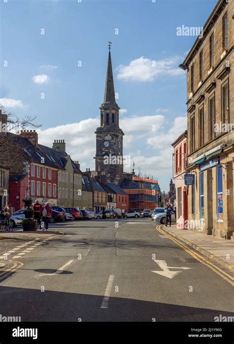 Town Centre of Haddington, East Lothian, Scotland, UK Stock Photo - Alamy