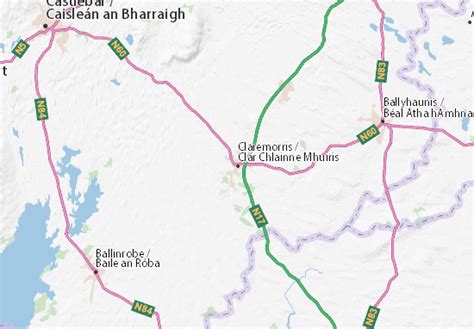 MICHELIN Claremorris map - ViaMichelin