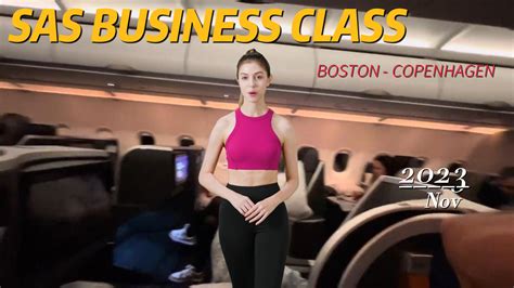 SAS Business Class Review: A321, Boston To Copenhagen Luxury