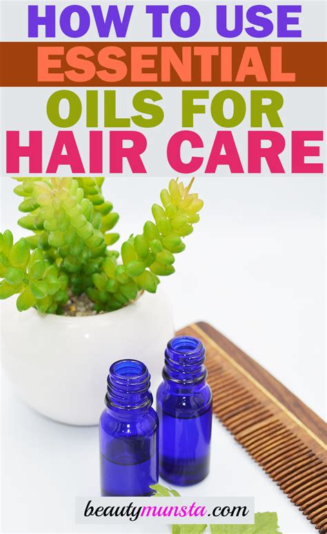 7 Best Essential Oils for Hair Care With Recipes - beautymunsta - free natural beauty hacks and ...