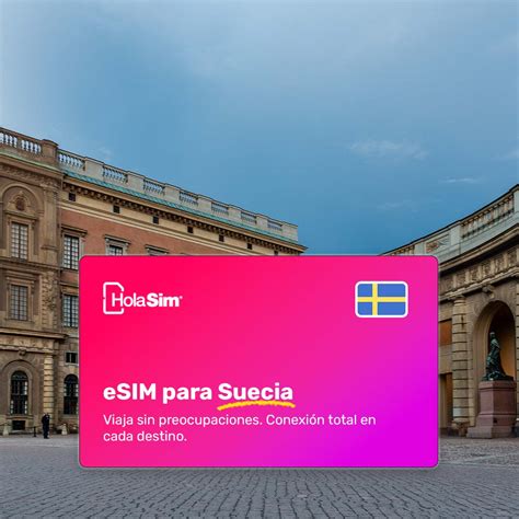 eSIM Suecia - HolaSim Colombia
