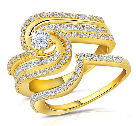 Latest World Fashions: Engagement Gold Rings